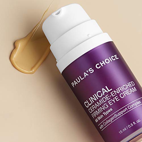 Paula's Choice CLINICAL Ceramide Firming Eye Cream with Vitamin C and Retinol, for Fine Lines, Wrinkles and Loss of Firmness