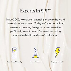 Supergoop! City Sunscreen Anti-Aging Serum SPF 30, 2 fl oz - Lightweight, Antioxidant-Rich Morning Lotion - Hydrating Vitamin Serum for Face - Prep & Protect with Vitamins E, B5 - Great for Guys