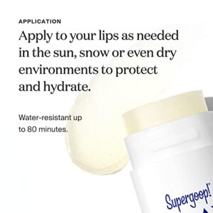 Supergoop! PLAY Lip Shield SPF 30 with Mint - 3 Pack - Hydrating, Reef-Friendly SPF Lip Balm - Moisturizing Lip Treatment For Dry Cracked Lips - Clean Ingredients & Broad Spectrum UV Protection