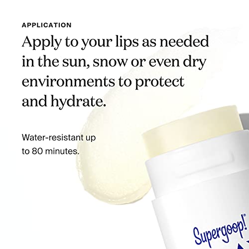 Supergoop! PLAY Lip Shield SPF 30 with Mint - 3 Pack - Hydrating, Reef-Friendly SPF Lip Balm - Moisturizing Lip Treatment For Dry Cracked Lips - Clean Ingredients & Broad Spectrum UV Protection