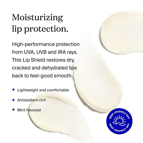 Supergoop! PLAY Lip Shield SPF 30 with Mint - 3 Pack - Hydrating, Reef-Friendly SPF Lip Balm - Moisturizing Lip Treatment For Dry Cracked Lips - Clean Ingredients & Broad Spectrum UV Protection