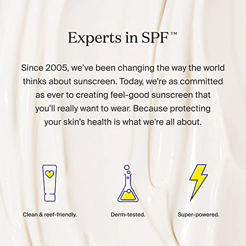 Supergoop! PLAY 100% Mineral Lotion - 3.4 fl oz - Broad Spectrum SPF 30 Sunscreen for Face & Body - Lightweight, Fast Absorbing + Water-Resistant - With Green Algae