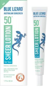 blue lizard sheer face lotion – spf 50+, 1.7 oz