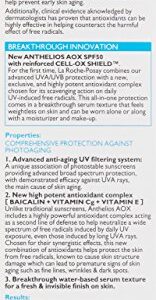 La Roche-Posay Anthelios AOX Daily Antioxidant Serum with SPF, Face Moisturizer with Sunscreen and Vitamin C & E, Oil Free Face Sunscreen for Sensitive Skin, Moisturizing Sun Protection