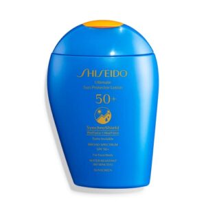 shiseido ultimate sun protector lotion – 150 ml – invisible broad-spectrum spf 50+ sunscreen for face & body – lightweight formula – all skin types