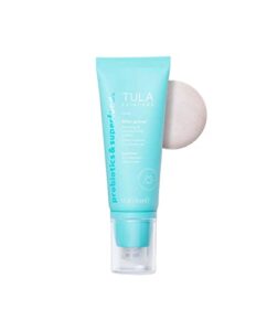 tula skin care face filter blurring and moisturizing primer | smoothing face primer, evens the appearance of skin tone & redness, hydrates & improves makeup wear | original/sunrise 1 fl. oz.