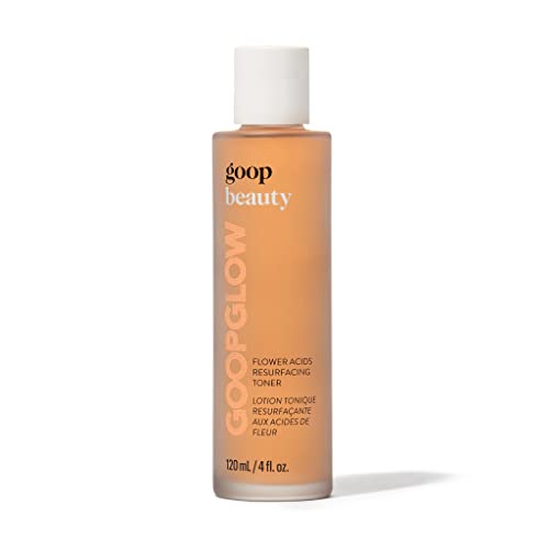 goop Sensitive Skin Resurfacing Toner | Brightens & Smooths | Hibiscus and Prickly Pear Flower Extract | 4 fl oz | Paraben and Silicone Free