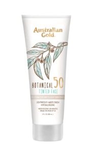 australian gold botanical sunscreen tinted face bb cream spf 50, 3 ounce | fair-light | broad spectrum | water resistant | vegan | antioxidant rich