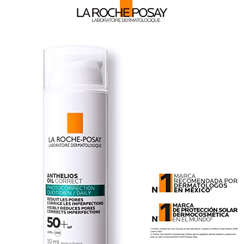 Facial Sun Cream La Roche Posay Anthelios Oil Correct SPF50+ (50 ml)