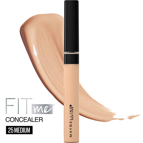 Maybelline Fit Me Liquid Concealer Makeup, Natural Coverage, Oil-Free, Medium, 1 Count