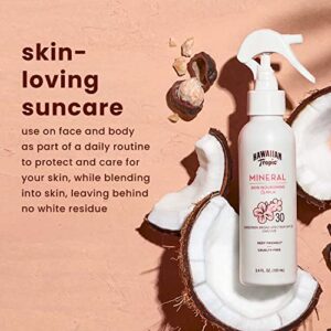 Hawaiian Tropic Mineral Skin Nourishing Milk Sunscreen Spray, SPF 30, 3.4oz