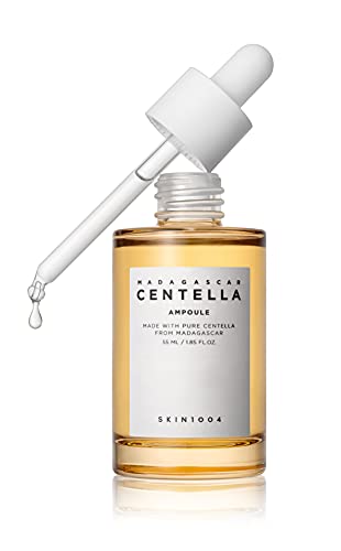 SKIN1004 Madagascar Centella Asiatica Ampoule Facial Serum 1.85 fl.oz(55ml) | 100% Centella Asiatica Extract | Soothes Acne Prone and Sensitive Skin