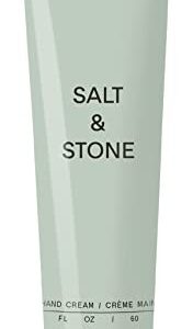 Salt & Stone Bergamot & Eucalyptus Hand Cream | Hydrate, Nourish & Soften Skin | Cruelty-free & Vegan | 2 fl oz