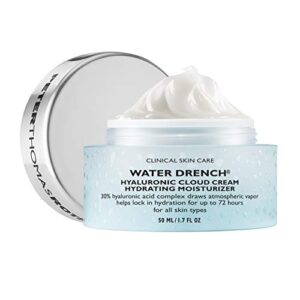 Peter Thomas Roth | Water Drench Hyaluronic Cloud Cream | Hydrating Moisturizer for Face, Up to 72 Hours of Hydration for More Youthful-Looking Skin, Fragnance Free, 1.69 Fl Oz