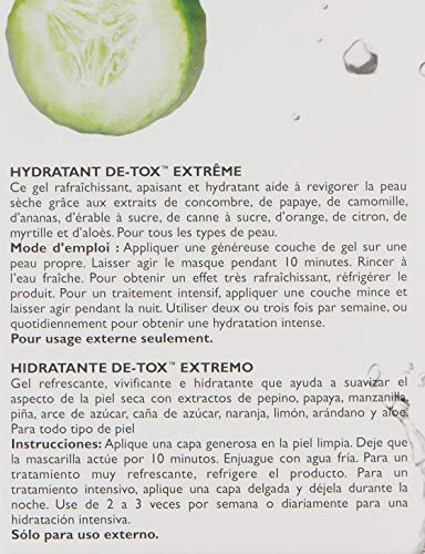 Peter Thomas Roth | Cucumber Gel Mask | Extreme De-Tox Hydrator, Cooling and Hydrating Facial Mask, Helps Soothe the Look of Dry and Irritated Skin, 5 fl oz (Pack of 1)