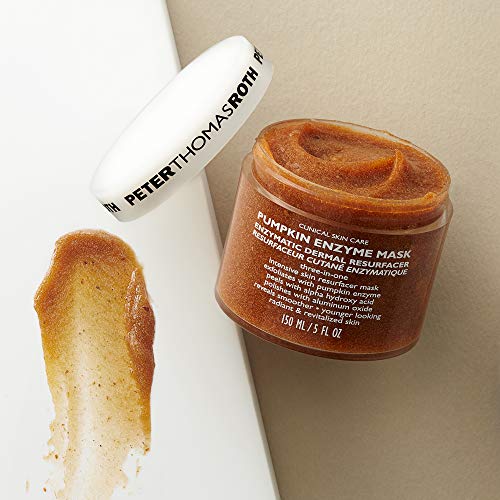 Peter Thomas Roth | Pumpkin Enzyme Mask | Enzymatic Dermal Resurfacer, Exfoliating Pumpkin Facial Mask for Dullness, Fine Lines, Wrinkles and Uneven Skin Tone