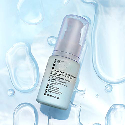 Peter Thomas Roth | Water Drench Hyaluronic Liquid Gel Cloud Serum | Hyaluronic Acid Serum for Fine Lines and Uneven Texture , 1 Fl Oz