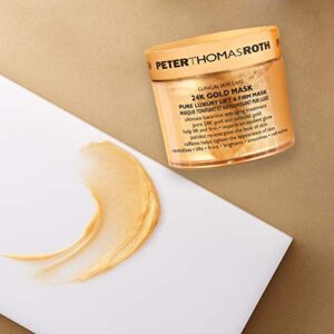 Peter Thomas Roth | 24K Gold Mask | Pure Luxury Lift & Firm, Anti-Aging Gold Face Mask, Helps Lift, Firm and Brighten the Look of Skin, 5 Fl Oz (Pack of 1)