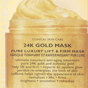 Peter Thomas Roth | 24K Gold Mask | Pure Luxury Lift & Firm, Anti-Aging Gold Face Mask, Helps Lift, Firm and Brighten the Look of Skin, 5 Fl Oz (Pack of 1)