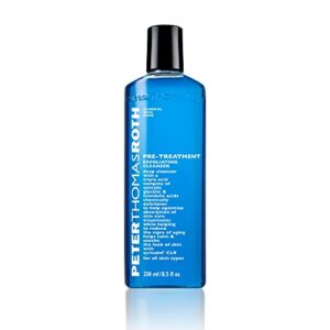 peter thomas roth pre-treatment exfoliating cleanser | anti-aging cleanser with salicylic acid, glycolic acid and mandelic acid