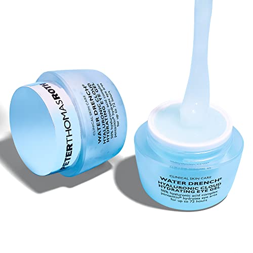 Peter Thomas Roth | Water Drench Hyaluronic Cloud Hydrating Eye Gel | Hyaluronic Acid Eye Gel With Caffeine, for Fine Lines, Wrinkles, Under-Eye Puffiness and Dark Circles