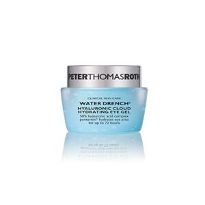 Peter Thomas Roth | Water Drench Hyaluronic Cloud Hydrating Eye Gel | Hyaluronic Acid Eye Gel With Caffeine, for Fine Lines, Wrinkles, Under-Eye Puffiness and Dark Circles