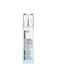 peter thomas roth water drench hyaluronic cloud hydrating toner mist with witch hazel, up to 72 hours of hydration, helps reduce the look of fine lines, wrinkles and pores