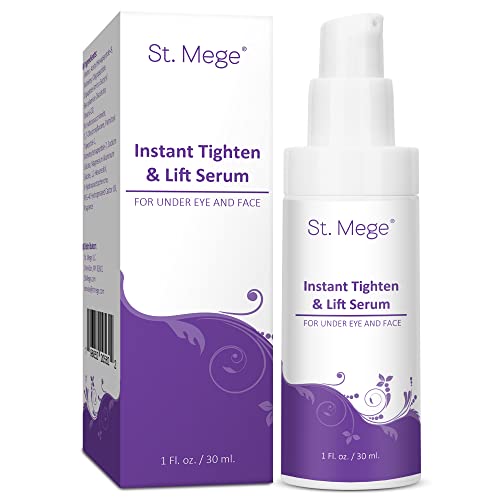 St. Mege Face Lift Cream, Instant Skin Tightening Cream for Face, Instant Eye Lift, Rapid Eye Cream, Smooth Appearance of Loose Sagging Skin Within 2 Minutes 30ML