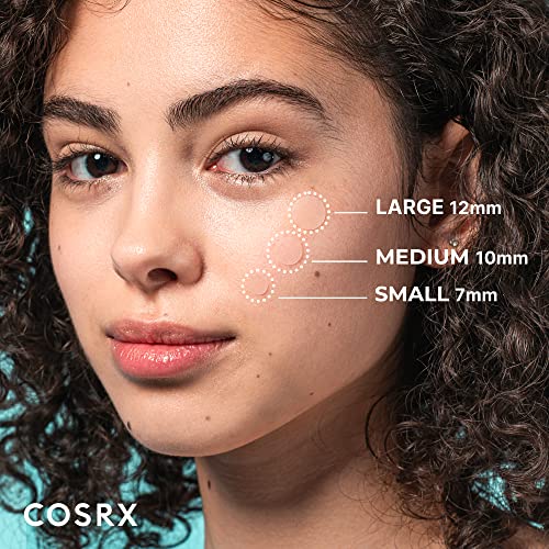 COSRX Acne Pimple Patch (96 Counts) Absorbing Hydrocolloid Original 3 Size Patches for Blemishes and Zits Cover, Spot Stickers for Face and Body, Not Tested on Animals, No Toxic Ingredients