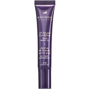 westmore beauty 60-second eye effects firming gel treatment – instant eye lift that temporarily reduces dark circles, puffy eyes, under eye bags, crows feet and wrinkles – instant face lift