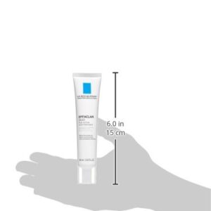 La Roche-Posay Effaclar Duo Dual Action Acne Spot Treatment Cream with Benzoyl Peroxide Acne Treatment, Blemish Cream for Acne and Blackheads, Safe For Sensitive Skin, 1.35 Fl Oz (Pack of 1)