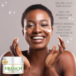 Suzy Cohen Drench Hydrogel Face Moisturizer for Women and Men. Soothes dry, itchy, dull skin and softens fine lines. Anti-aging face cream for dry skin with squalane, aloe, aspen extract & Sym-Calmin.