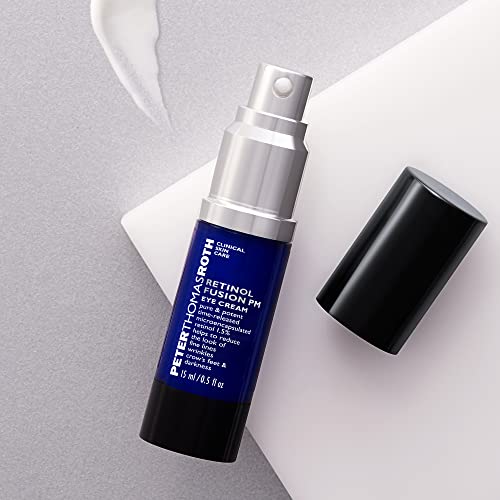 Retinol Fusion PM Eye Cream | Retinol Eye Cream for Dark Circles and Puffiness, Anti-Aging Eye Cream