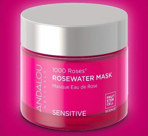 Andalou Naturals, Mask, 1000 Roses Rosewater, 1.7 Ounce