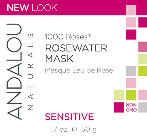 Andalou Naturals, Mask, 1000 Roses Rosewater, 1.7 Ounce