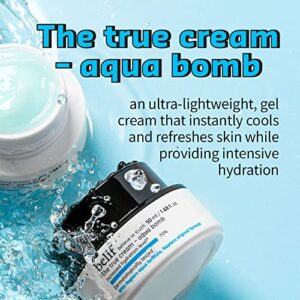 belif The True Cream Aqua Bomb | Rich yet Weightless Face Moisturizer for Combination to Oily Skin | Antioxidants, Lady Mantle & Oat Husk | Daily Hydrating Facial Cream Minimizes Pores