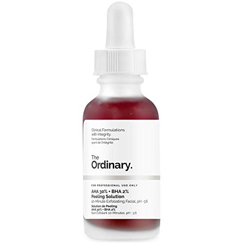 2 Packs of The Ordinary Peeling Solution 30ml AHA 30% + BHA 2%