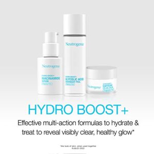 Neutrogena Multi Action Hydro Boost+10% Niacinamide Face Serum, Hydrating Face Serum With Vitamin B3 & Hyaluronic Acid to Improve Uneven Tone & Dull Complexion, Fragrance-Free,10% Niacinamide,1 fl.oz