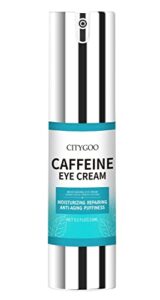 citygoo caffeine eye cream,eye cream anti aging,eye cream with collagen, caffeine, polypeptide – for wrinkles, fine lines, under eye, bags, crows feet eye lift treatment for men & women…