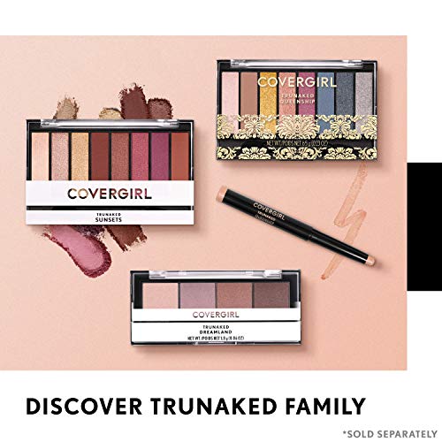 COVERGIRL TruNaked Quad Eyeshadow Palette, Zenning Out, 6 Shades, 0.06 Fl Ounces, Eyeshadow Palette, Eyeshadow, Eyeshadow Makeup, Shimmer Eyeshadow, Fade-Proof Formula, Pigmented Shades