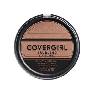 covergirl trublend so flushed high pigment bronzer, sunset glitz, 0.33 oz