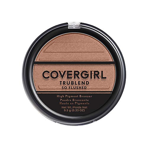 COVERGIRL Trublend So Flushed High Pigment Bronzer, Sunset Glitz, 0.33 Oz