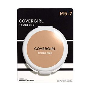 Covergirl TruBlend Pressed Blendable Powder, Translucent Medium, 0.39 Oz, Pack of 2 (Packaging May Vary)