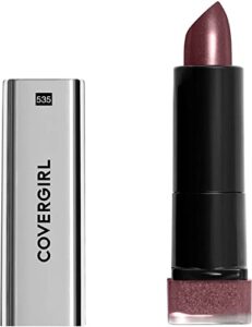 covergirl exhibitionist lipstick metallic, rendezvous 535, 0.123 ounce