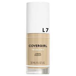 covergirl, trublend liquid foundation makeup, warm beige, 1 oz, 1 count (packaging may vary)