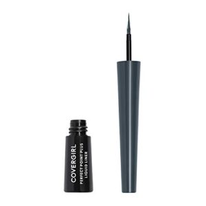 covergirl perfect point plus liquid eyeliner, charcoal, .08 fl. oz.