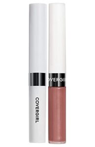 covergirl outlast all-day lip color custom nudes, deep cool , 2 piece set