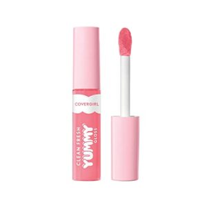 covergirl clean fresh yummy gloss – lip gloss, sheer, natural scents, vegan formula – havana good time