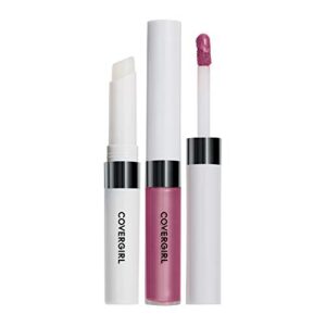 covergirl outlast all-day lip color with topcoat, luminous lilac