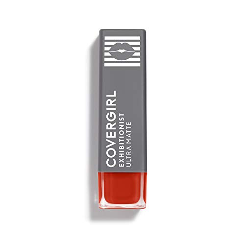 COVERGIRL Exhibitionist Ultra Matte Lipstick, All Abuzz, Pack of 1